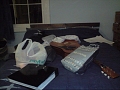 Bed messy again