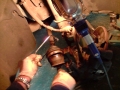 Replacing fiat punto drive shaft boot
