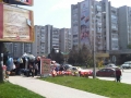 Downtown Truskavets market, Ukraine