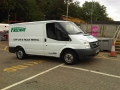 Our van hired from Freeway Hire, Oadby, Leicester