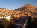 View from Cathedral of San Luis PotosÃ, Bolivia