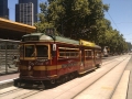 Free city circle tram, Melbourne, Australia