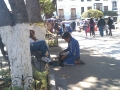 Shoe shine kid, Sucre, Bolivia