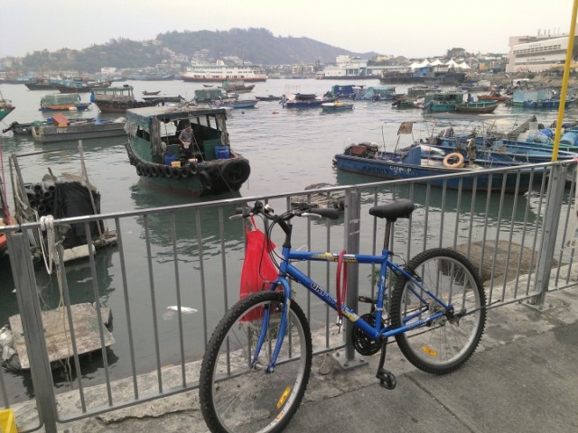 Rented Bicycle, Cheung Chau island, Hong Kong